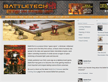 Tablet Screenshot of bg.battletech.com